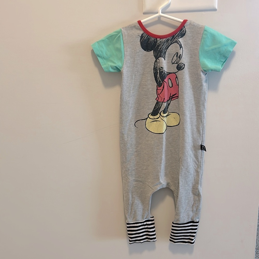 Mickey Mouse Rags to Raches romper